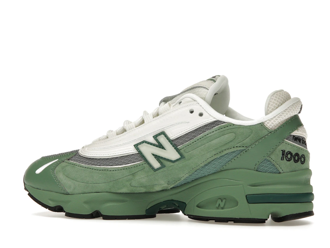 Vue 21 de New Balance 1000 Green Grey