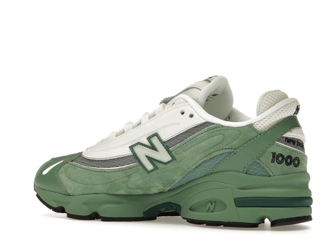 Vue 22 de New Balance 1000 Green Grey
