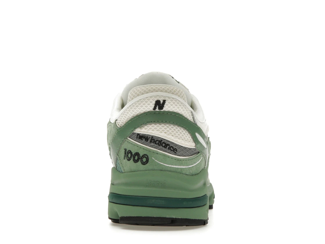 Vue 28 de New Balance 1000 Green Grey