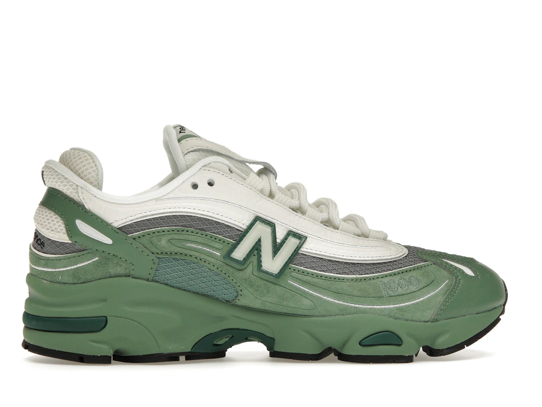 Vue 36 de New Balance 1000 Green Grey