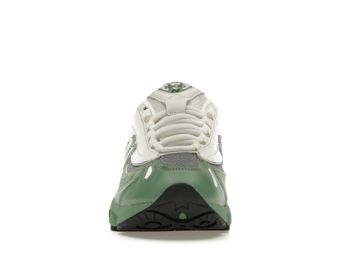 Vue 10 de New Balance 1000 Green Grey