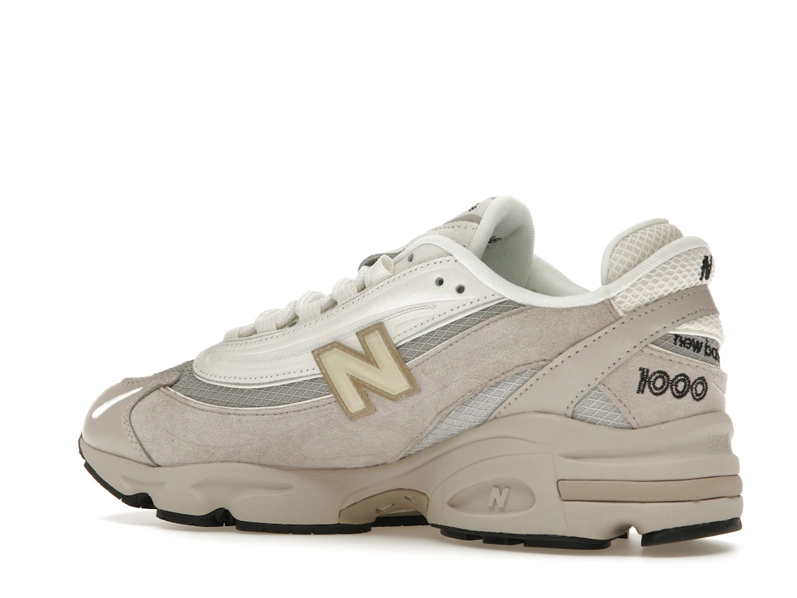 Vue 22 de New Balance 1000 Grey Cream