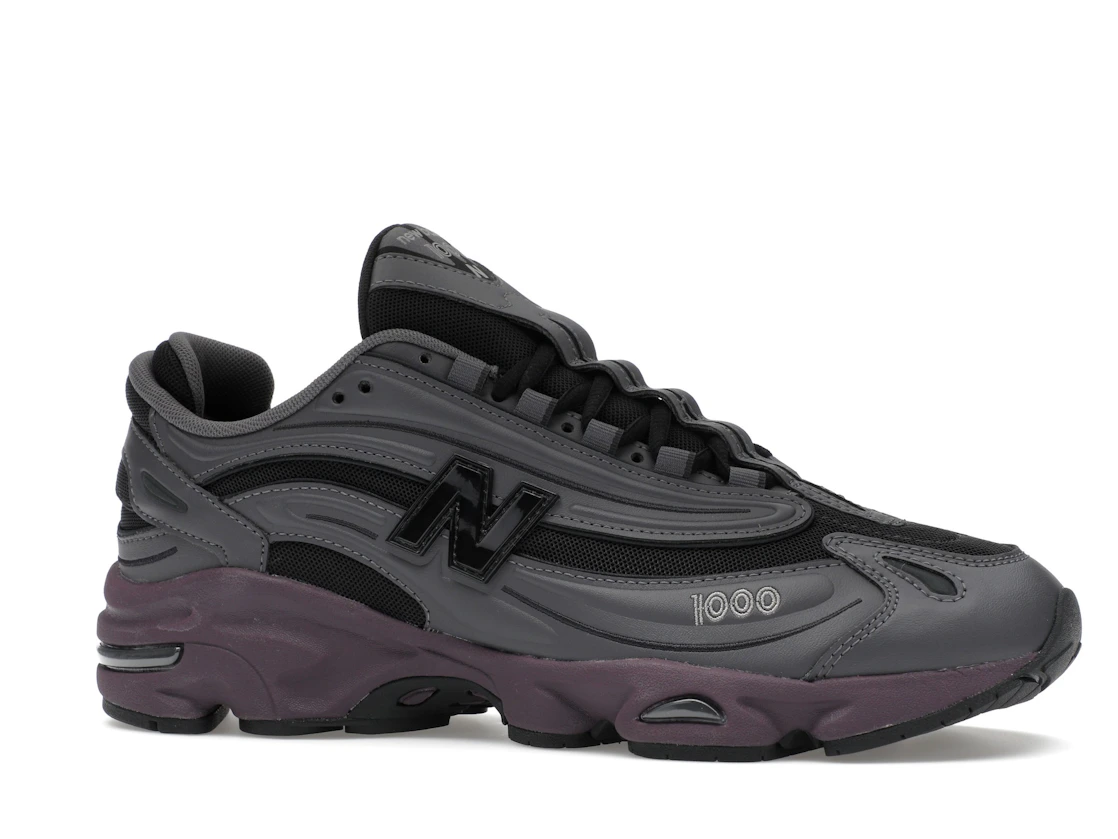 Vue 3 de New Balance 1000 Magnet Plum Brown