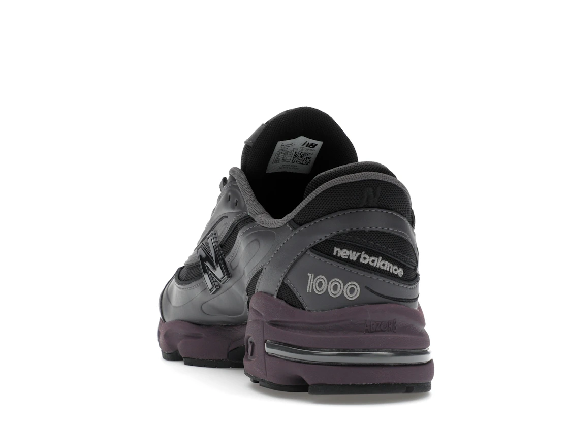 Vue 26 de New Balance 1000 Magnet Plum Brown