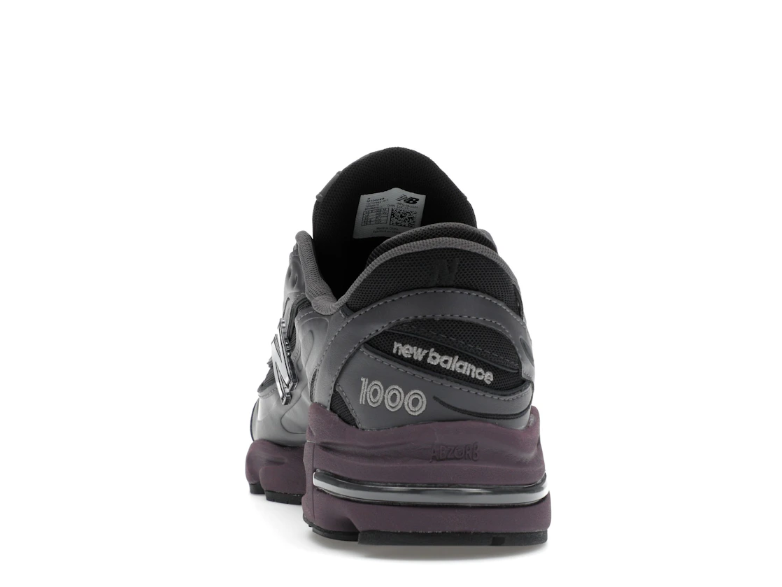 Vue 27 de New Balance 1000 Magnet Plum Brown