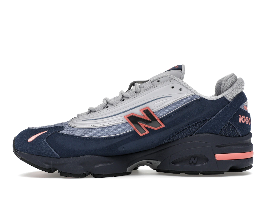 Vue 19 de New Balance 1000 Nautical Coral