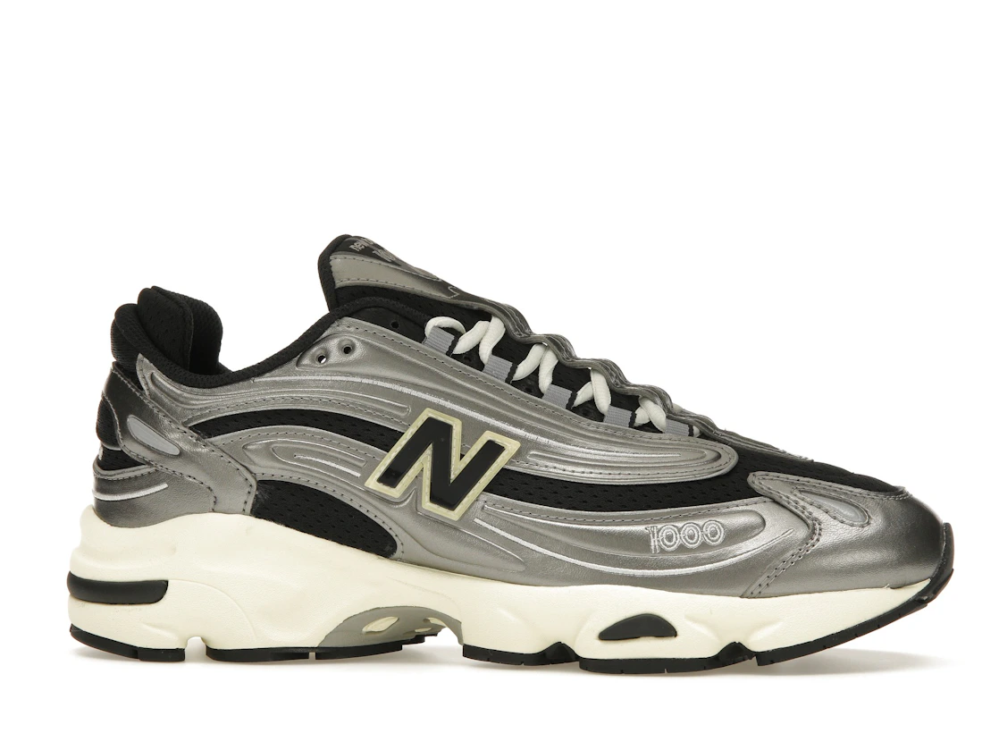 Vue 2 de New Balance 1000 Silver Metallic