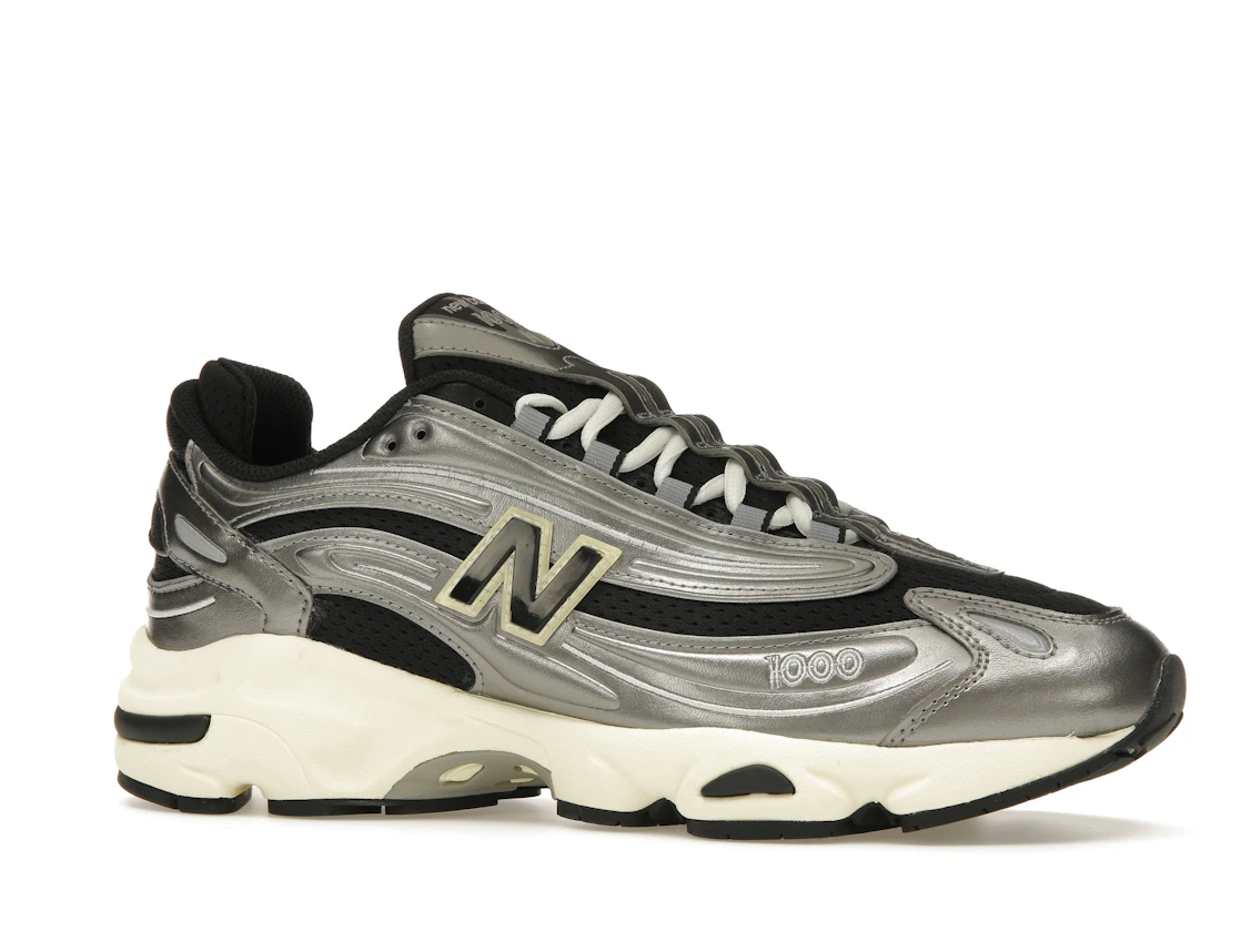 Vue 3 de New Balance 1000 Silver Metallic