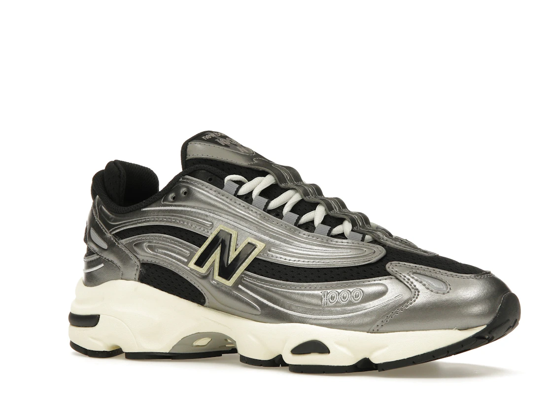 Vue 4 de New Balance 1000 Silver Metallic
