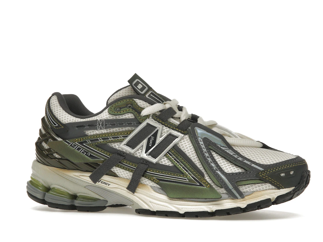 Vue 3 de New Balance 1906A Olive Juice Sea Salt