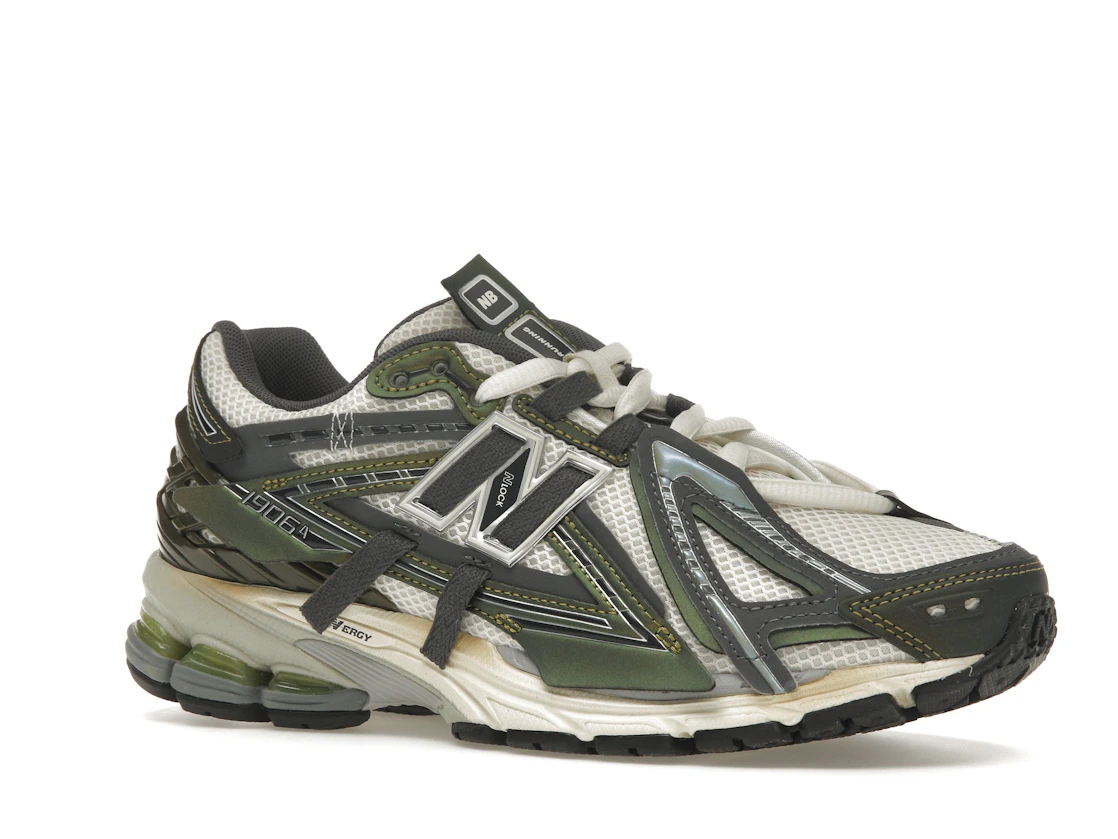 Vue 4 de New Balance 1906A Olive Juice Sea Salt