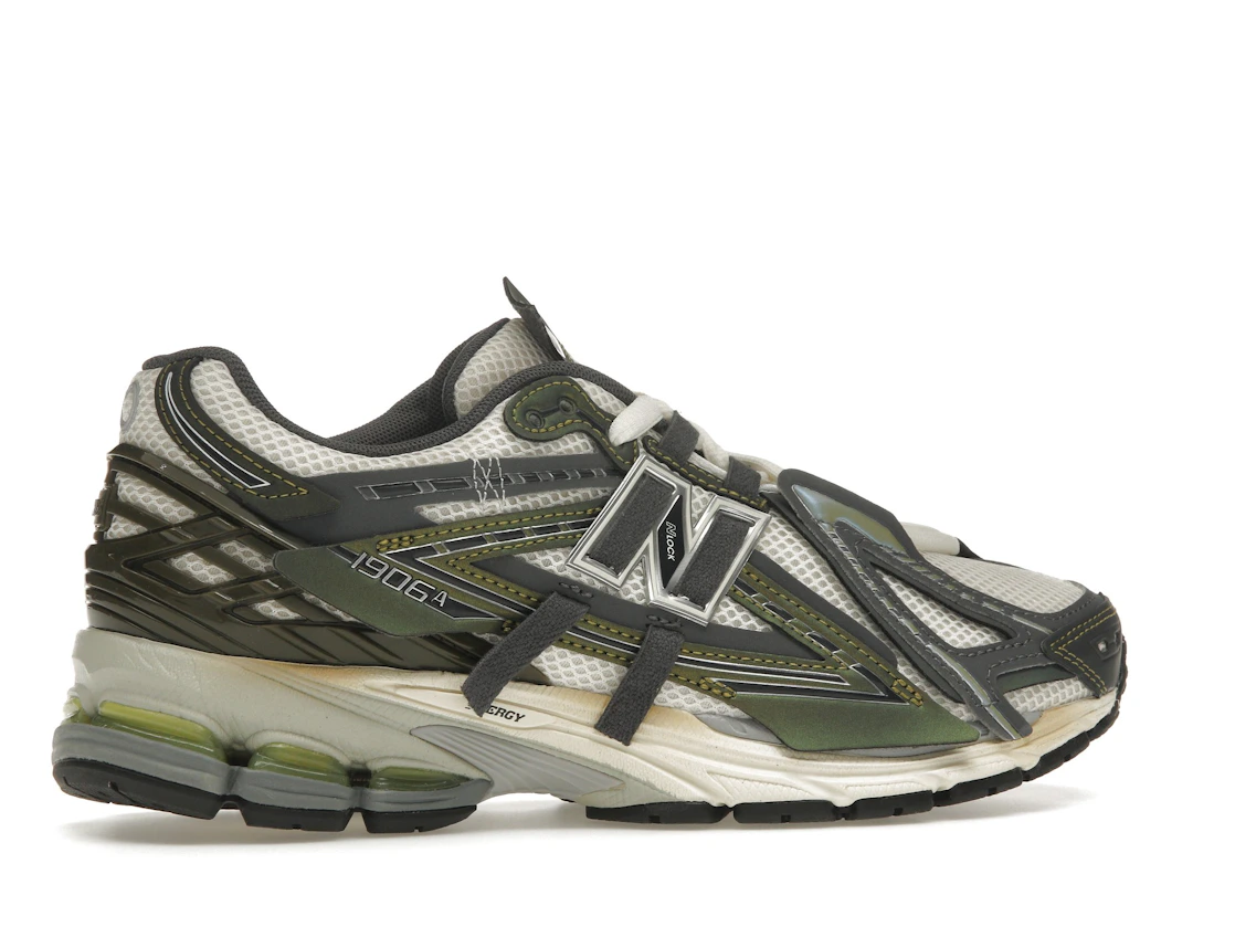 Vue 35 de New Balance 1906A Olive Juice Sea Salt
