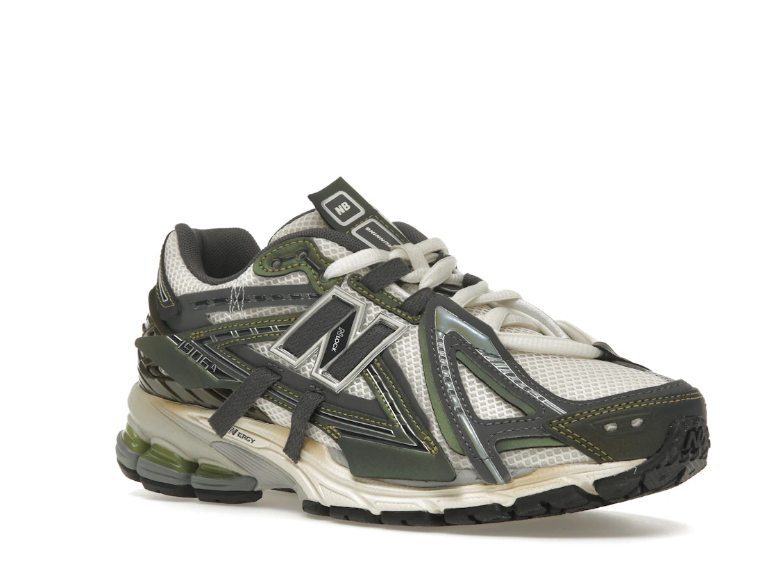 Vue 5 de New Balance 1906A Olive Juice Sea Salt