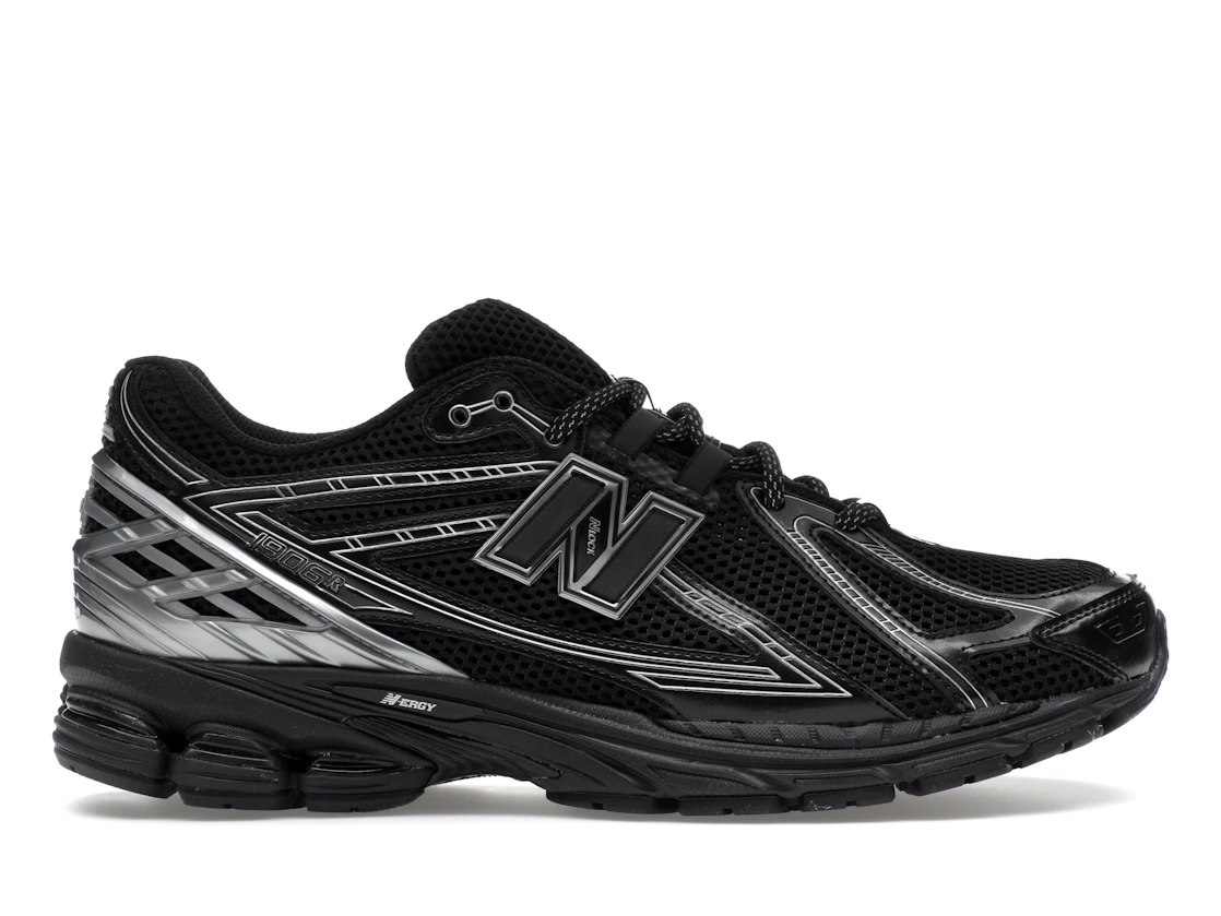 Vue 1 de New Balance 1906R Black Silver