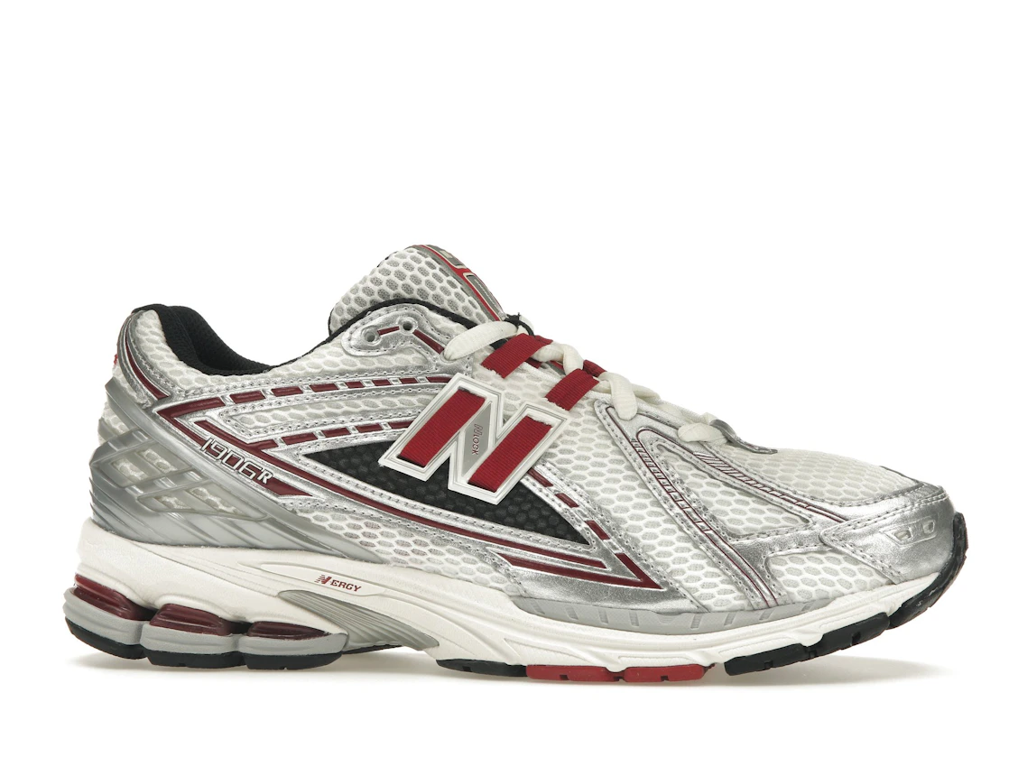 Vue 2 de New Balance 1906R Silver Classic Crimson