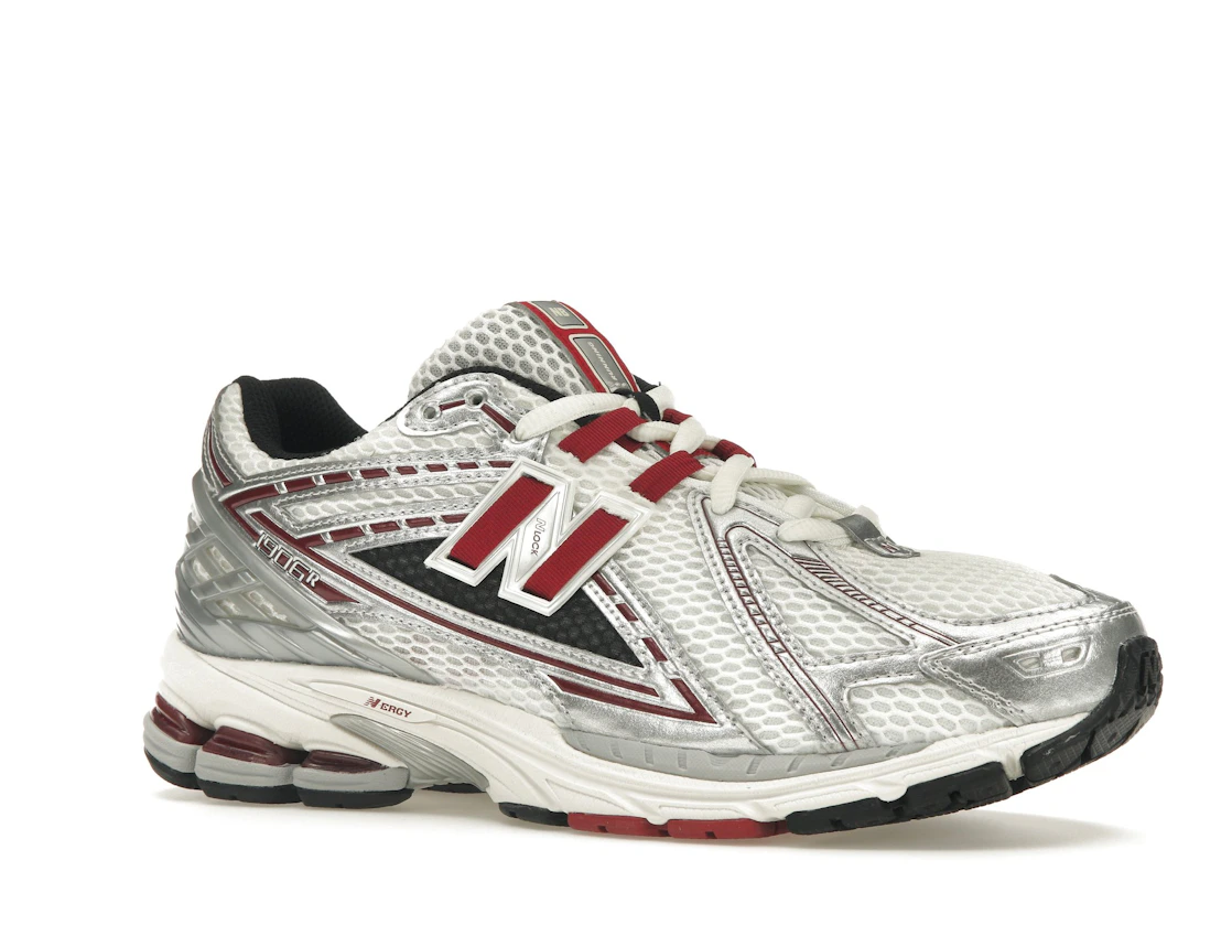 Vue 4 de New Balance 1906R Silver Classic Crimson