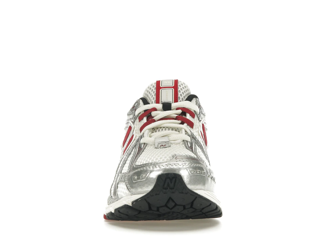 Vue 10 de New Balance 1906R Silver Classic Crimson