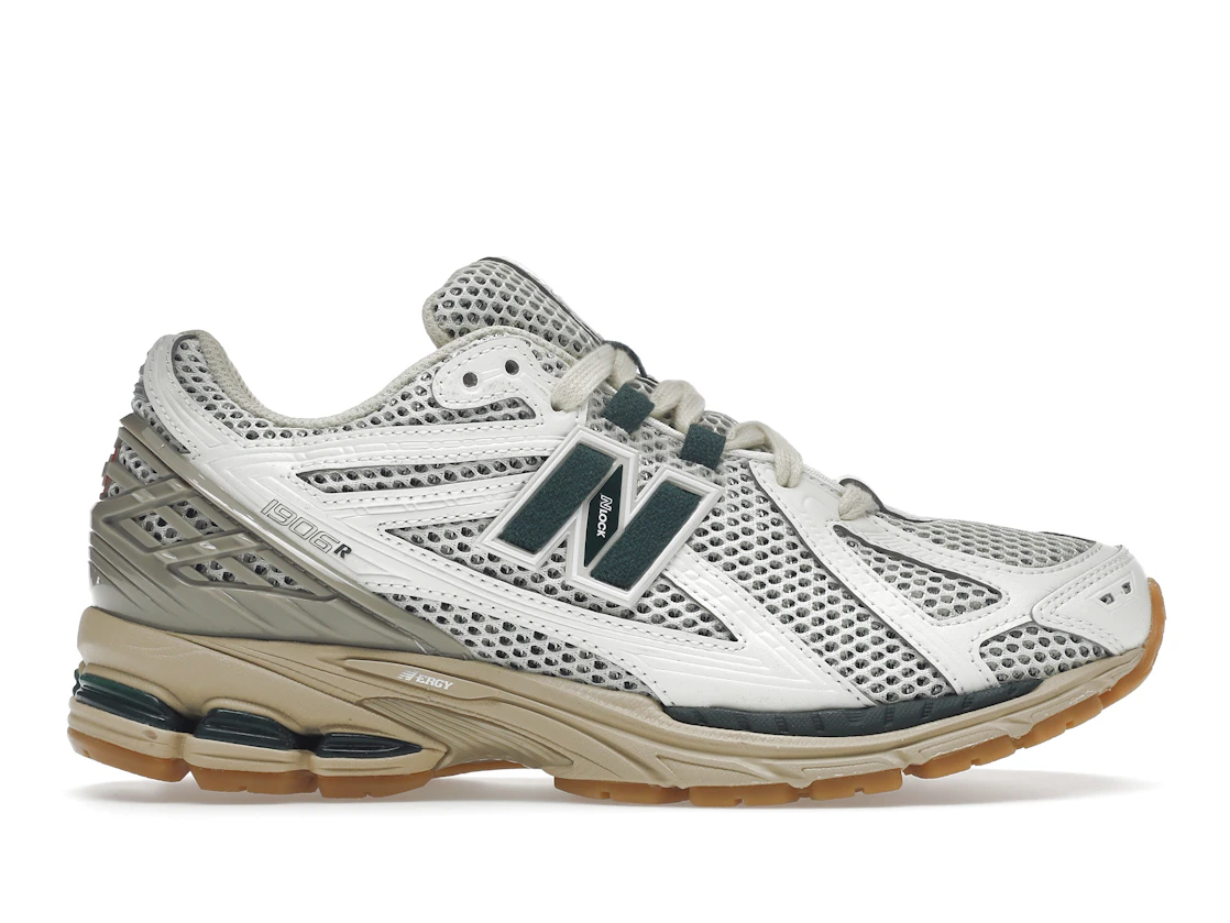 Vue 1 de New Balance 1906R White Green Cream