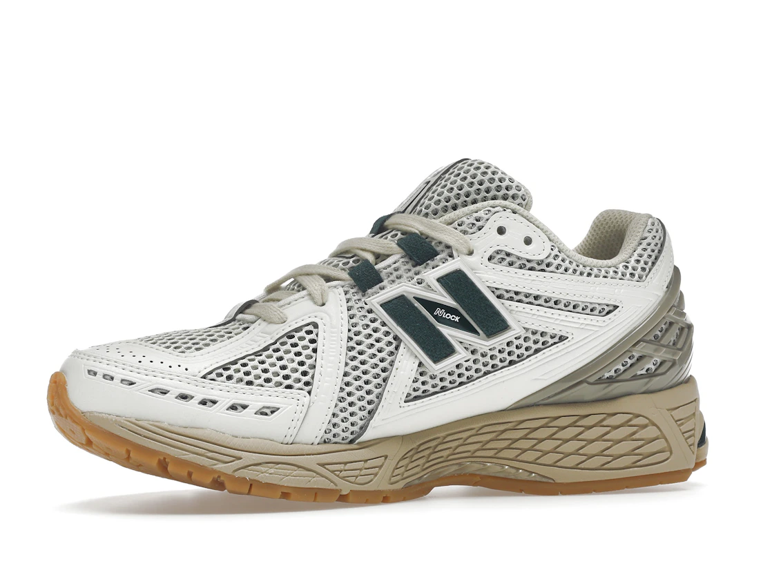 Vue 17 de New Balance 1906R White Green Cream