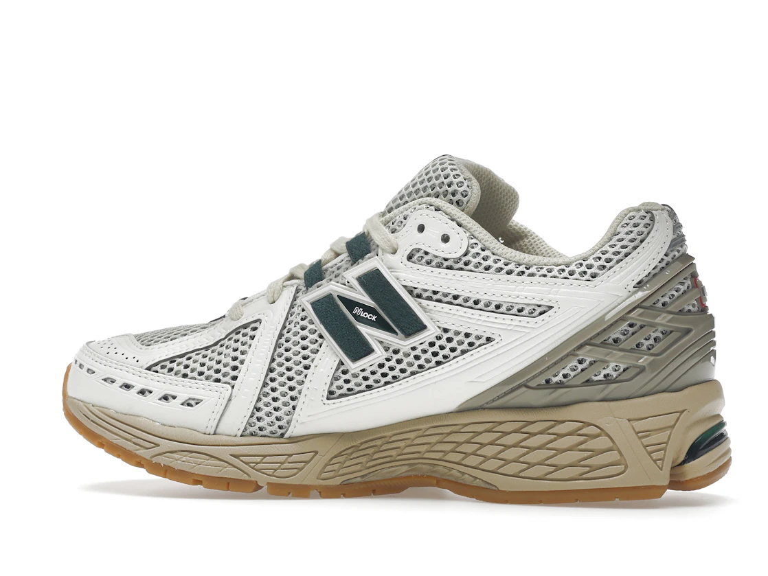Vue 21 de New Balance 1906R White Green Cream