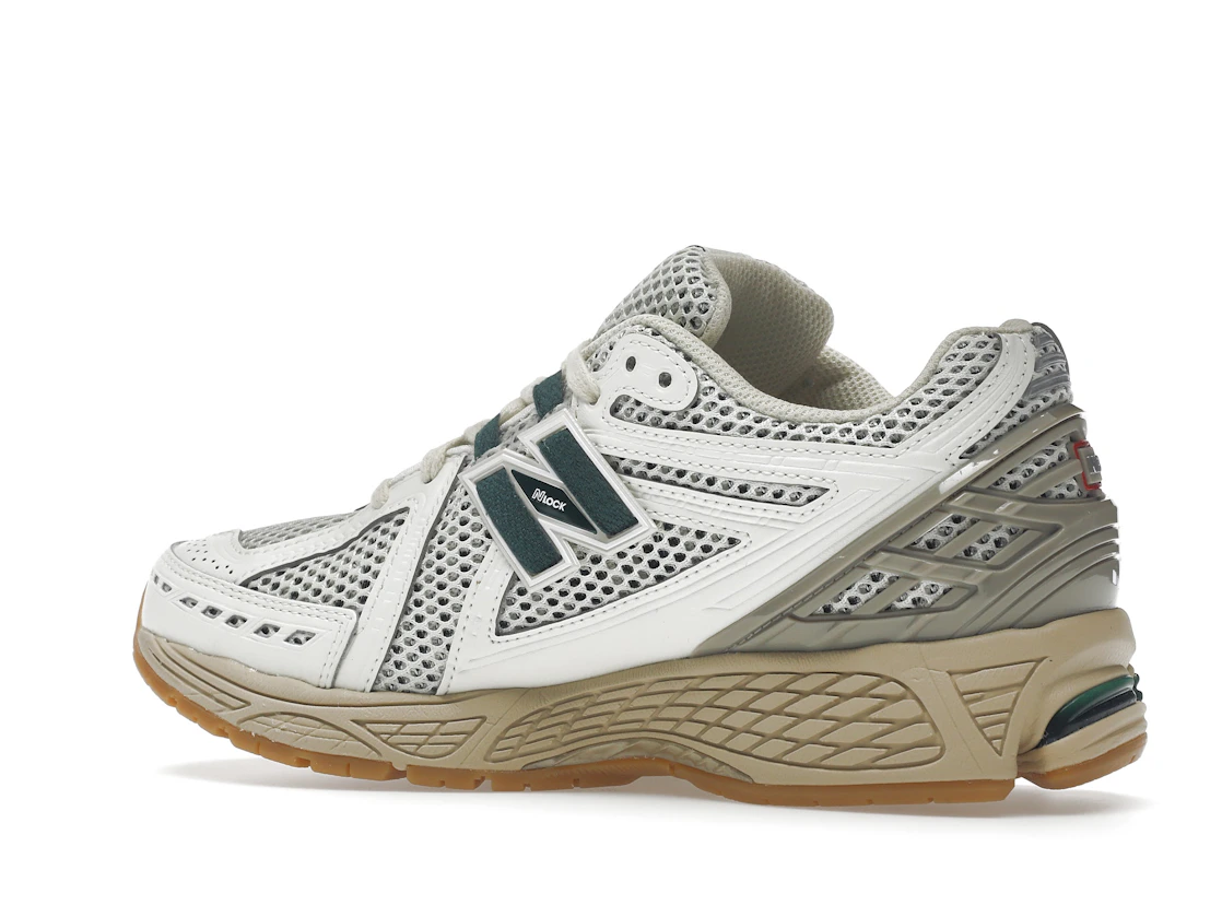 Vue 22 de New Balance 1906R White Green Cream