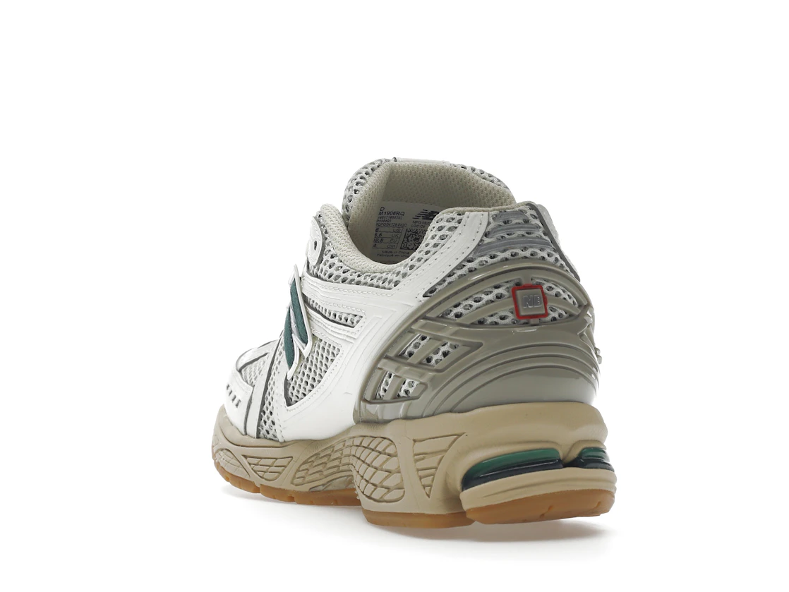 Vue 26 de New Balance 1906R White Green Cream