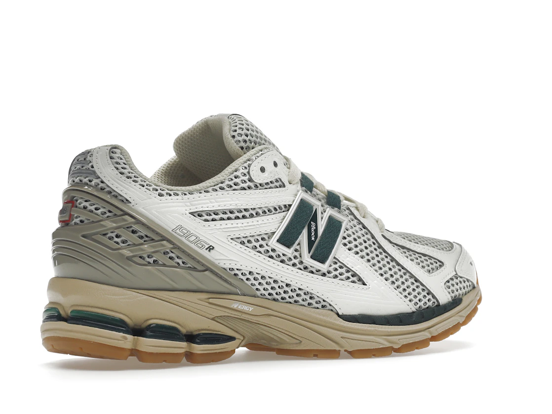 Vue 34 de New Balance 1906R White Green Cream