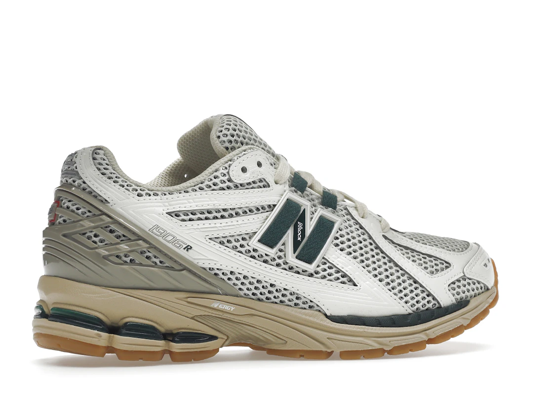 Vue 35 de New Balance 1906R White Green Cream