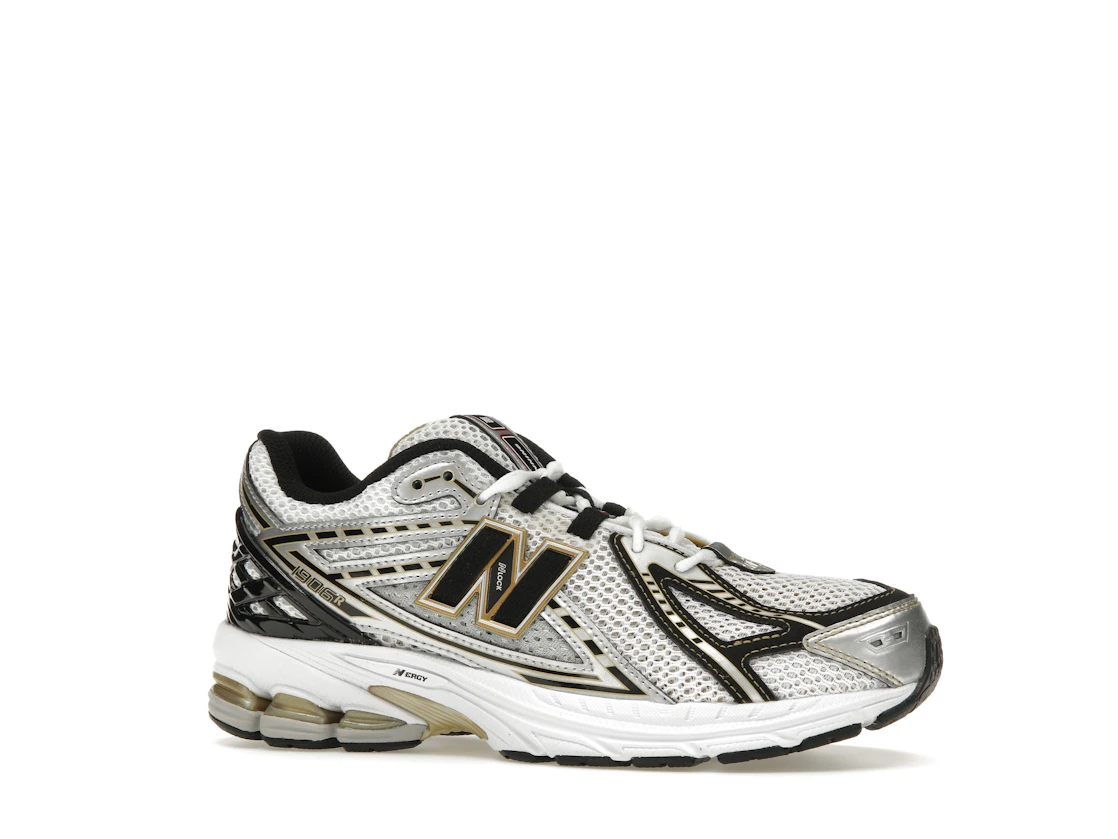 Vue 3 de New Balance 1906R White Metallic Gold (GS)