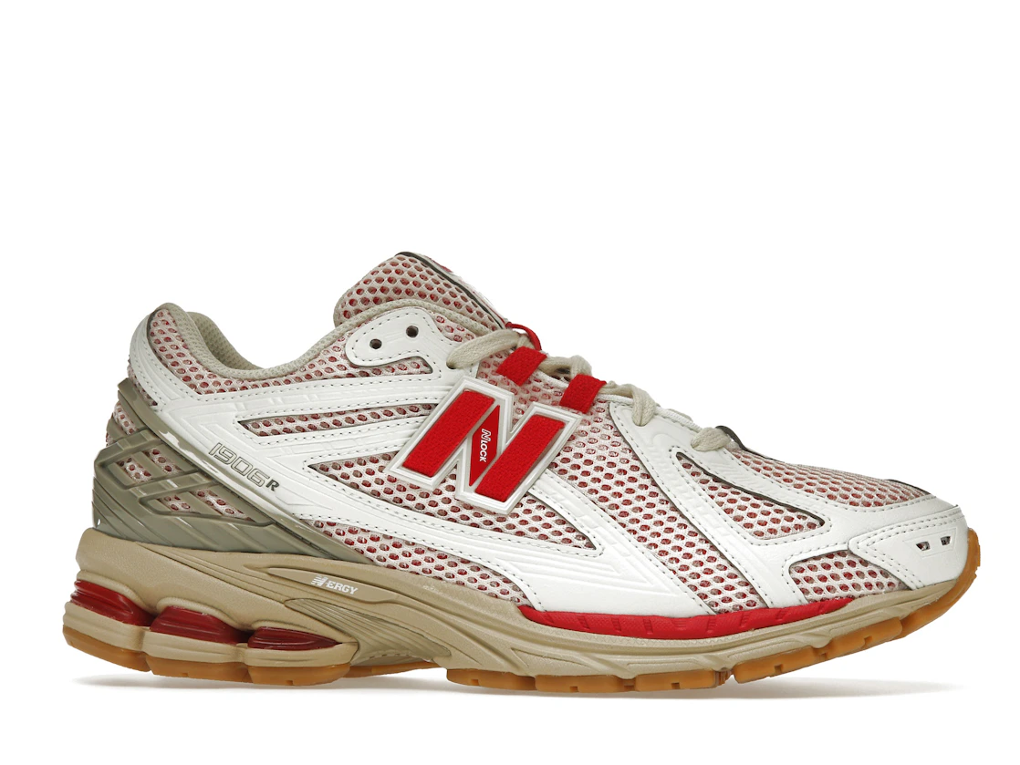 Vue 2 de New Balance 1906R White Red