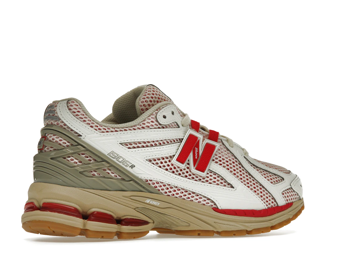 Vue 34 de New Balance 1906R White Red