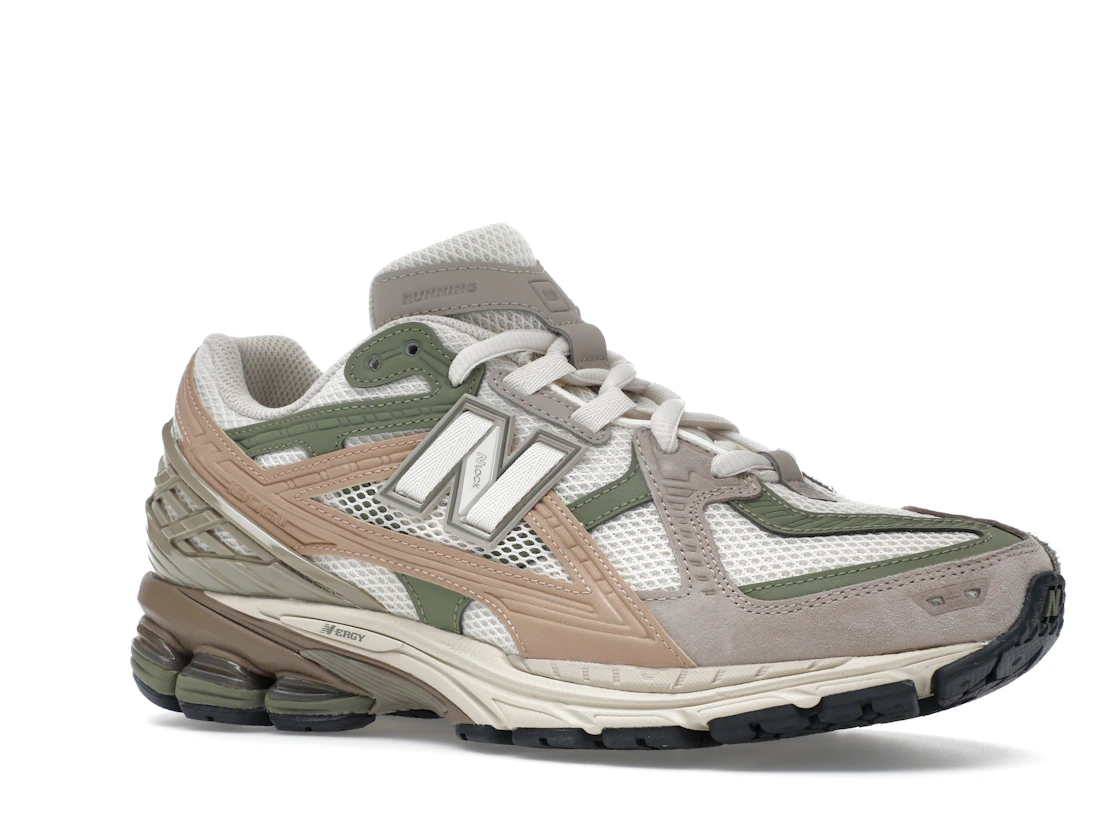 Vue 4 de New Balance 1906U Linen Dark Olivine