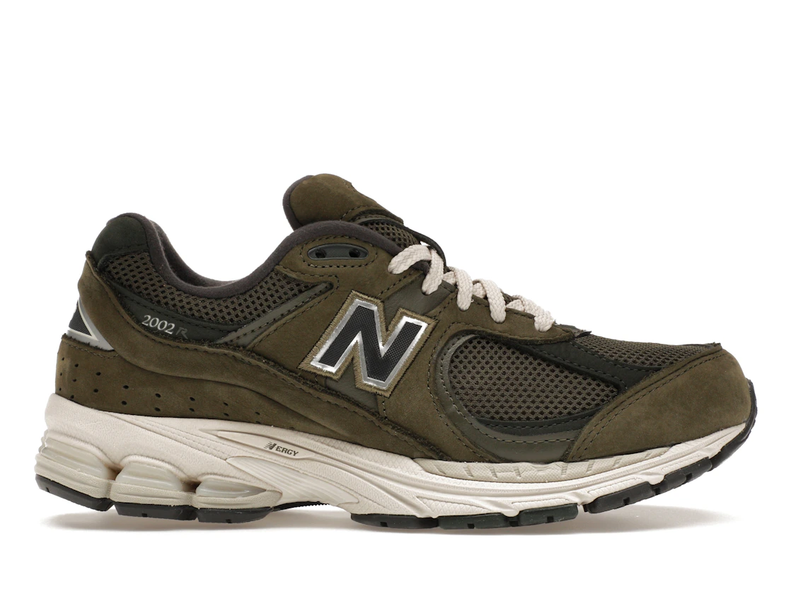 Vue 1 de New Balance 2002R Dark Olive