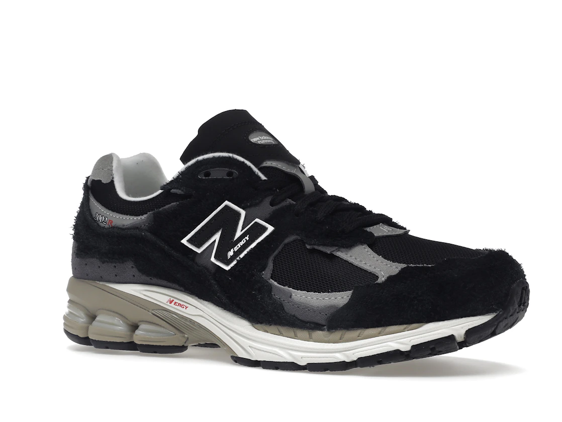 Vue 4 de New Balance 2002R Protection Pack Black Grey