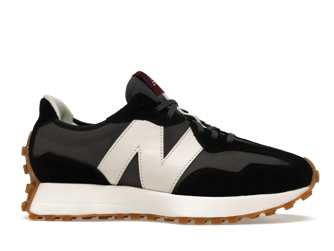 Vue 2 de New Balance 327 Black Moonbeam 