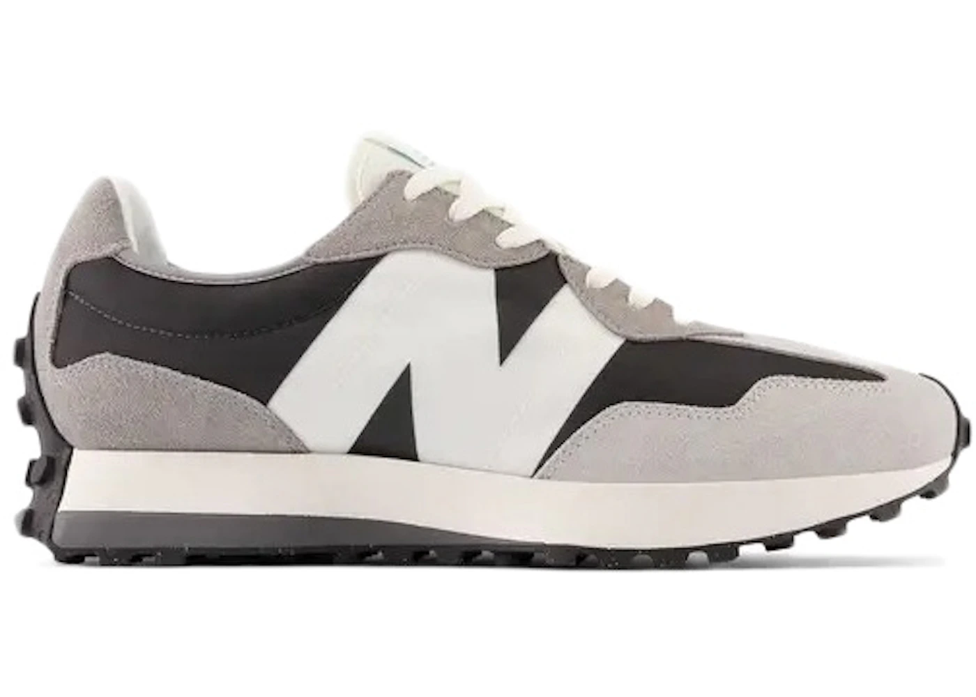New Balance 327 Black White Light Grey