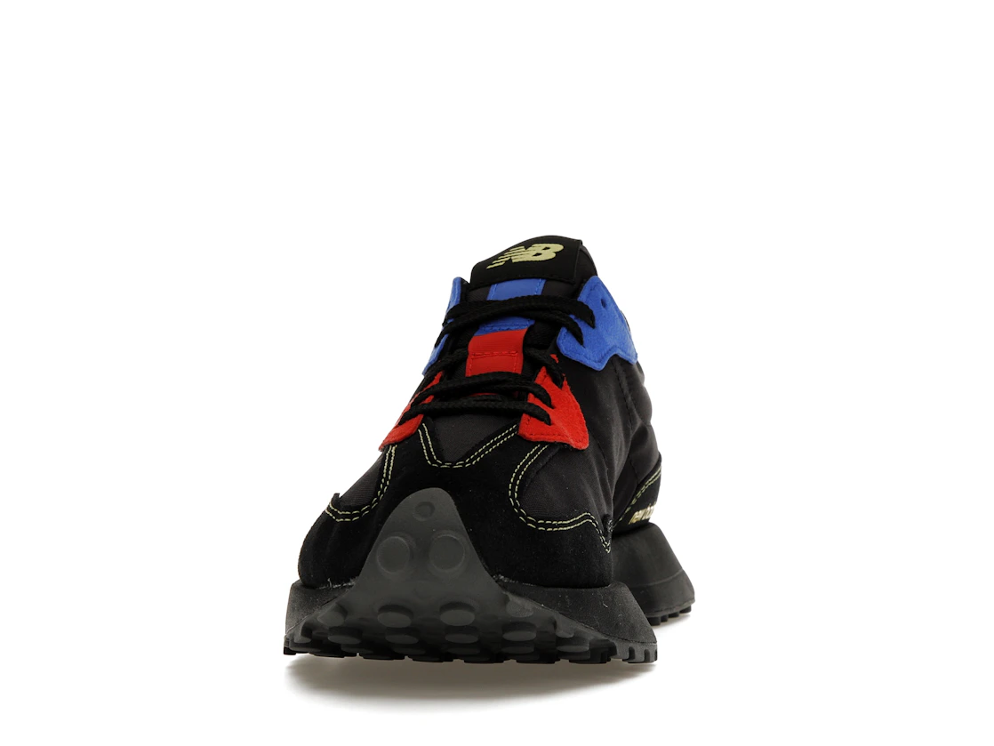 Vue 11 de New Balance 327 Black Yellow Blue Red