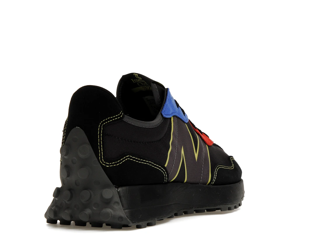 Vue 31 de New Balance 327 Black Yellow Blue Red