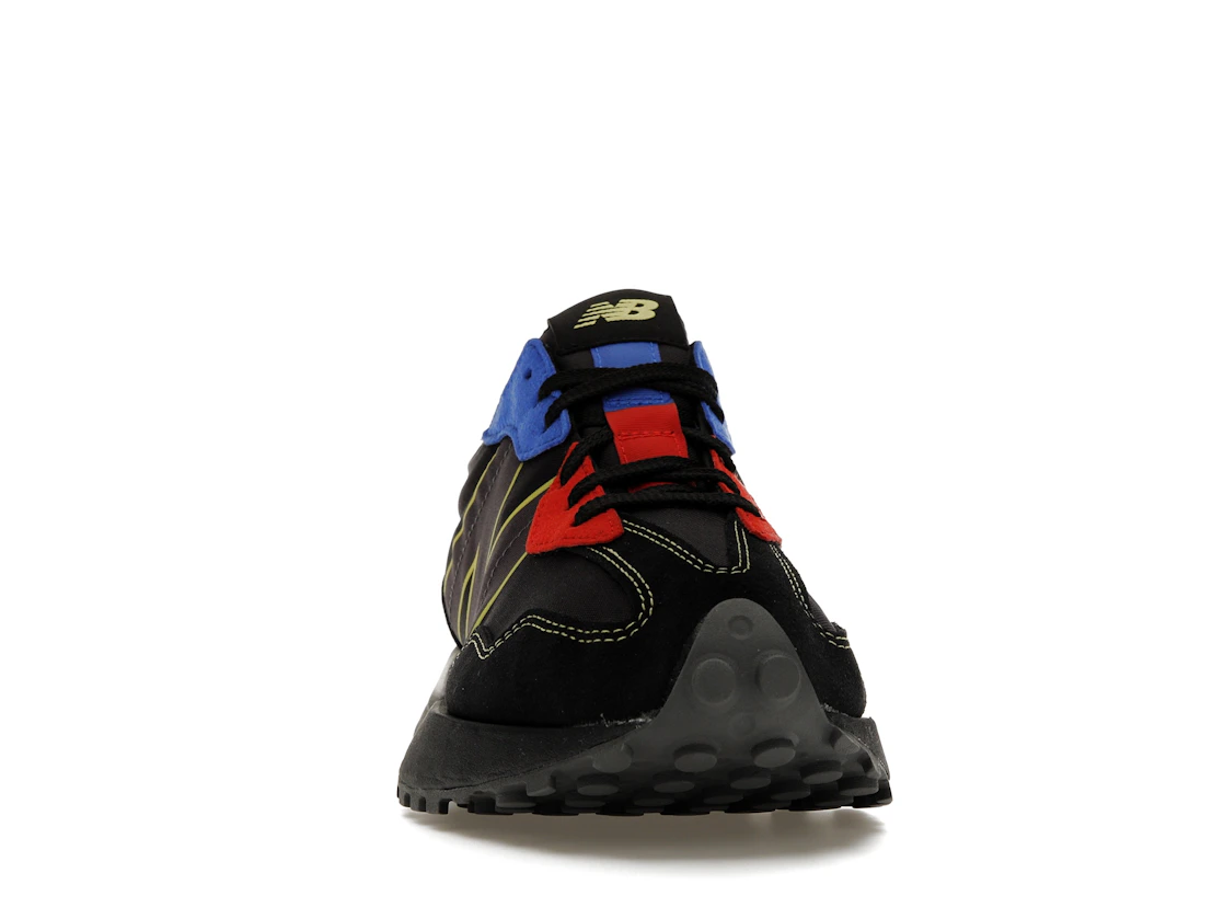 Vue 9 de New Balance 327 Black Yellow Blue Red