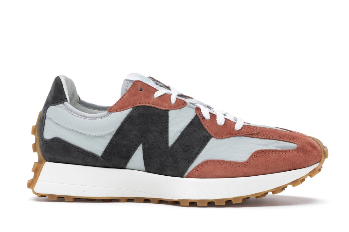 Vue 2 de New Balance 327 Brown Grey