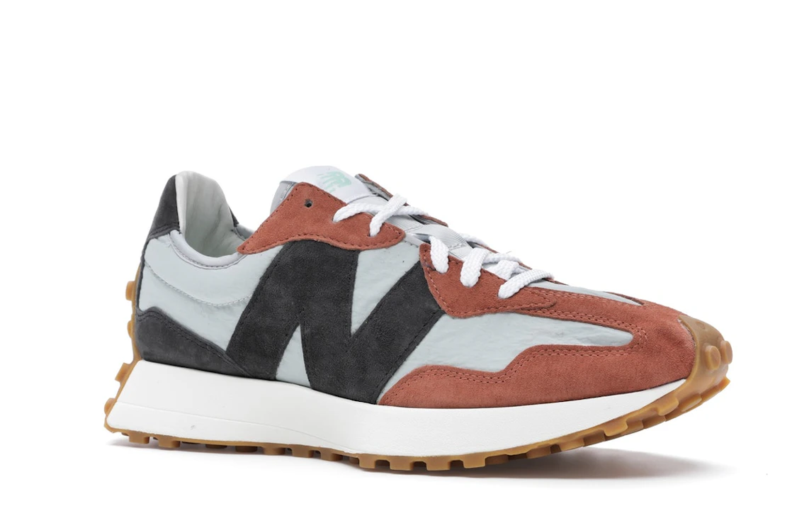 Vue 4 de New Balance 327 Brown Grey