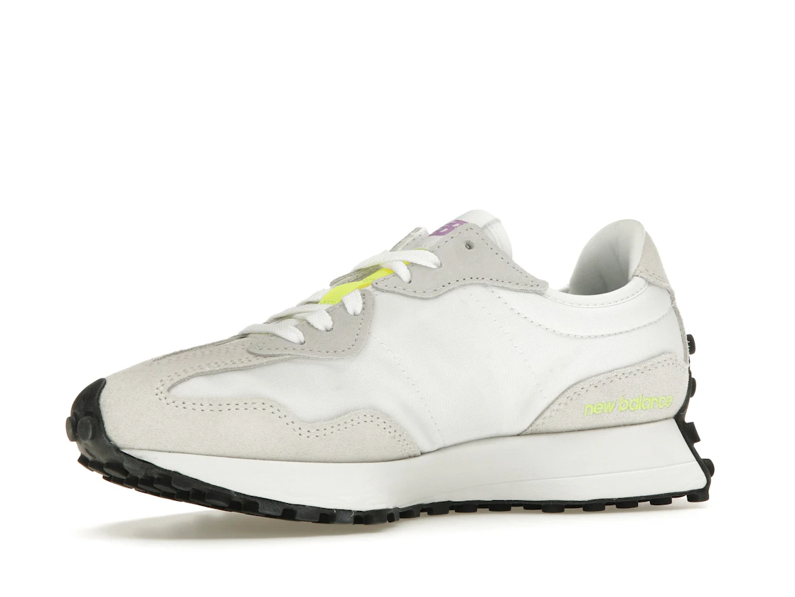 Vue 16 de New Balance 327 Grey White Reflection Yellow 