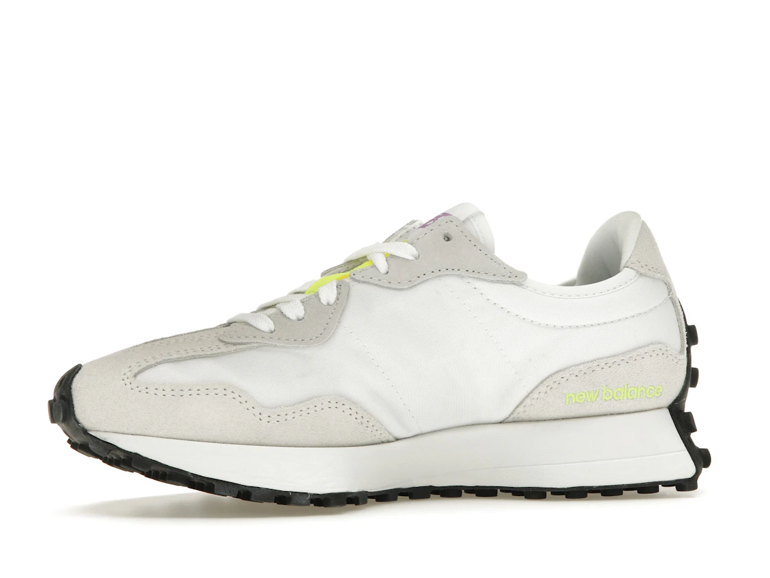 Vue 17 de New Balance 327 Grey White Reflection Yellow 