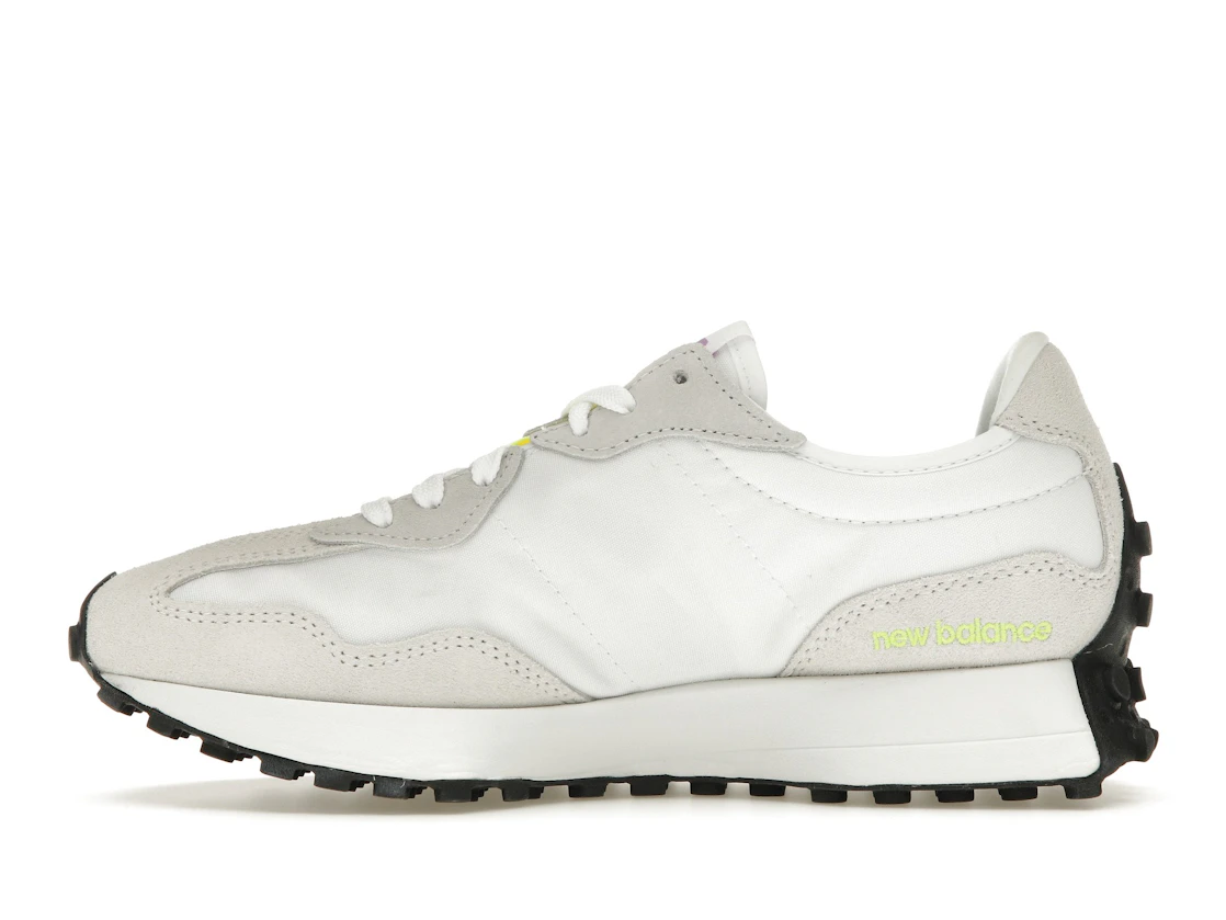 Vue 19 de New Balance 327 Grey White Reflection Yellow 