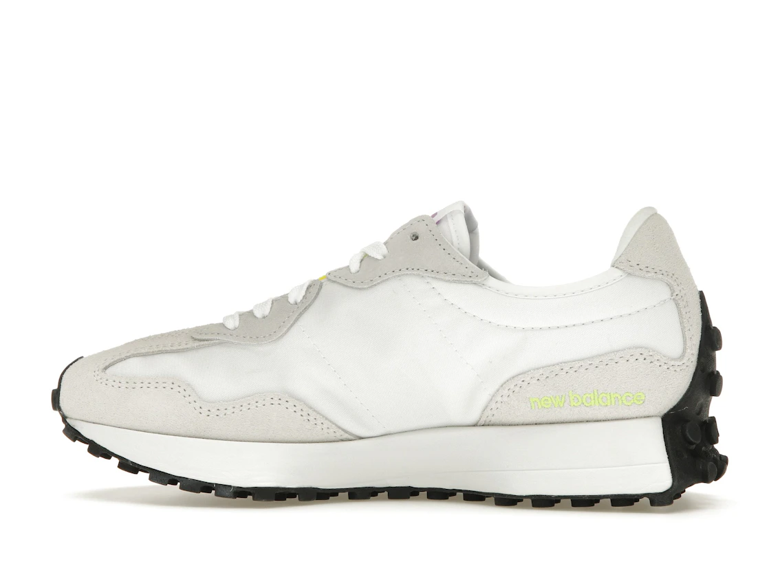 Vue 20 de New Balance 327 Grey White Reflection Yellow 