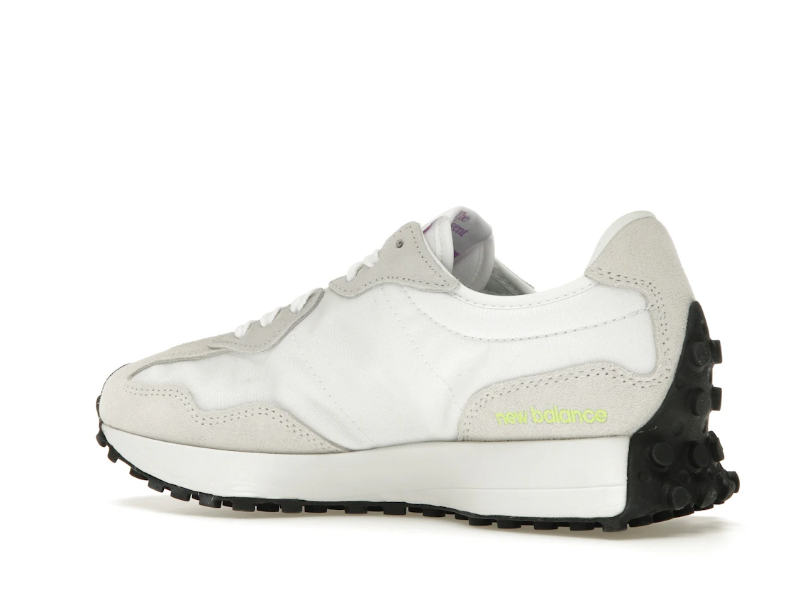 Vue 22 de New Balance 327 Grey White Reflection Yellow 