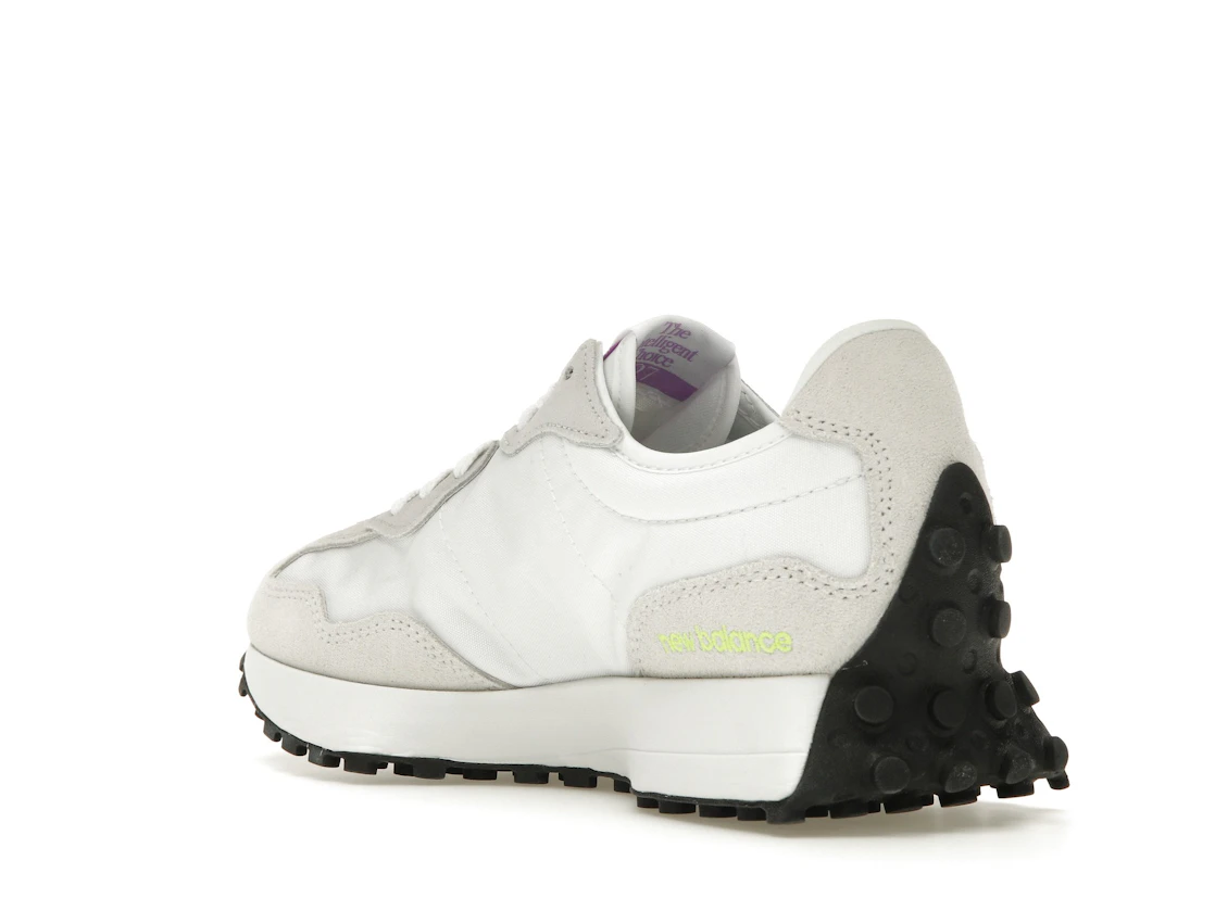 Vue 24 de New Balance 327 Grey White Reflection Yellow 