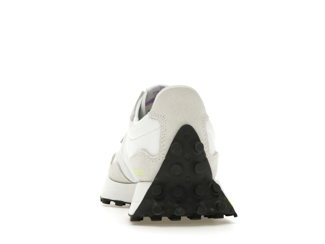 Vue 27 de New Balance 327 Grey White Reflection Yellow 