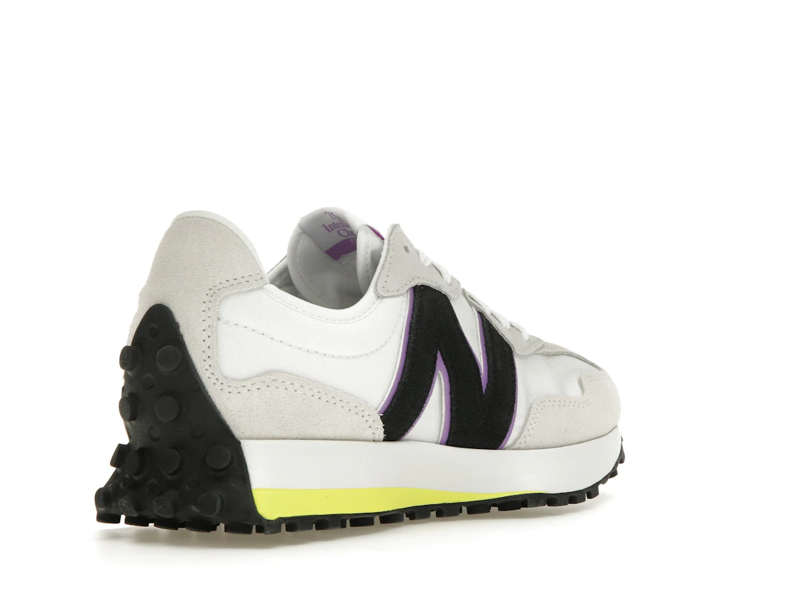 Vue 32 de New Balance 327 Grey White Reflection Yellow 