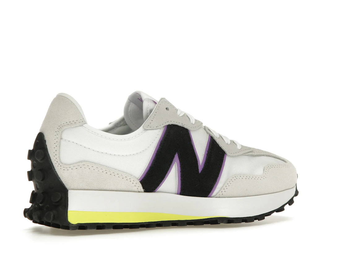 Vue 34 de New Balance 327 Grey White Reflection Yellow 